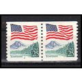 2280a 25c U.S. Flag Very Fine MNH CNP Left 8 PA...