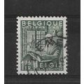 Belgium.SG1220 1f 75 Woman Making Lace (Green)....