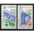 France 2254-2255 MNH Europa Cept Communications...