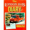 London bus Diary of 1991-1992 by R.J. Waterhouse