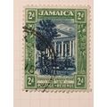 Jamaica KGV 1925 2d Indigo & Grey Green Used SG...