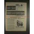 1961 Beseler C Topcon Camera Ad - Documents Sharpness!!
