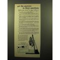 1961 Beseler 45MCR-X Projector Ad - Get the Answers