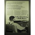 1964 Rolls-Royce Conway Engines Ad - Look Who's Driving