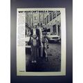 1972 Volvo Car Ad - Can't Build a Small Car!