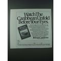 1986 Royal Caribbean Cruise Ad - Caribbean Unfold Before Your Eyes