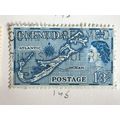 Bermuda QEII 1953 1s 1/- 3d Blue Used SG 145 Sc...