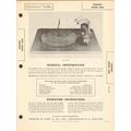 CRESCENT model C200 automatic phonograph change...