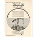 YOUNGSTOWN STEEL 1962 Fibercast pipe not corrod...