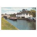 Blue Lias Inn Stockton Grand Union Canal Postca...