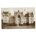 Banff postcard Fyvie Castle Original Front