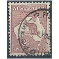 Australia 1932.SG134 2/- Maroon Fine Used.