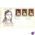 Vatican FDI cover 1962 - SG 382-384 - Death Cen...
