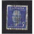 1961 canada arthur meighen 5c f/u sg519