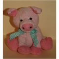 2005 Princess Soft Toys Pink Pig Plush