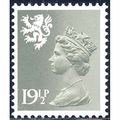 Great Britain 1982 QEII Scotland 19½p Olive Gre...
