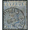 Cyprus 1883 SG19 2pi Blue Fine Used .. ..