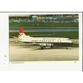 Aviation BRITISH AIRWAYS VISCOUNT Postcard by S...