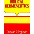 Biblical Hermeneutics