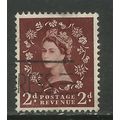 GB 1953 QE2 2d Red Brown wilding wmk 153 SG 518...
