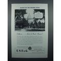 1946 USF&G Insurance Ad - Golden State, California