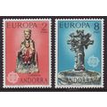Andorra - Spanish 1974 SG 84-5 UMM Europa/CEPT ...