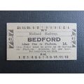 Midland Railway Bedford Replica Platform Ticket