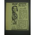 1957 Blue Spot Driving Lights Ad - Peter Collin...
