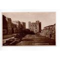 REAL PHOTOGRAPHIC POSTCARD THE COURTYARD BAMBUR...
