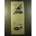 1950 Grapette Soda Advertisement - Thirsty or not enjoy
