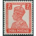 India 1941 2a vermilion SG 270 unused