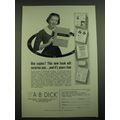 1957 A.B. Dick Company Ad - Use copies? This new book will surprise you