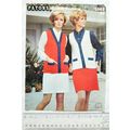 Vintage: Patons 5068 sleeveless cardigan & plea...