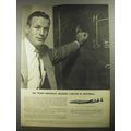 1956 Lockheed Super Constellation Airplane Ad - Mr. Terry Brennan