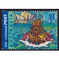 AUSTRALIA 2001 International Post $1.00 Dragon ...