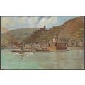 Gutenfels und die Pfalz, Kaub, c.1910 - Von Kön...
