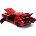 1973 Plymouth Barracuda Red with Black Stripes ...