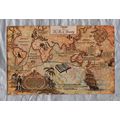 Map Of Voyage Of The Bounty - Postally Used - U...