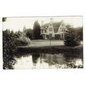 Sussex postcard Abingworth Hall Pulborough