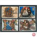 GB stamps 1974 Used set - SG 966-969 - Christma...