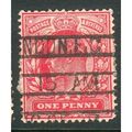 GB stamps 1902-10 KEV11 - 1d SG219 London 101