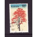 AUSTRALIA 1978 SG664 18c FLAME TREE FINE USED#3