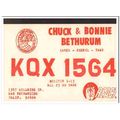 kqx-1564 bethurum san bernardino calif 1960s cb...