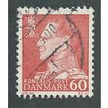 DEN 1961 60o 'KING FREDERIK IX' FINE USED (EBID...