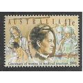AUS 1990 41c '100TH ANN OF WOMEN IN MEDICAL PRA...