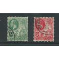 barbados stamps sg171 sg 172 fu sg 171 sg 172