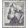 ITALY, Sistine Chapel, Ezekiel, grey 1961, 100Lire