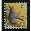 BELGIUM 1985 BIRDS 5F EURASIAN NUTHATCH SG2849 ...