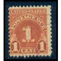 Used J80 1c Postage Due Average C3594