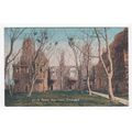 West Front Earls Palace Kirkwall Orkney Islands Postcard Posted Dumb Postmark